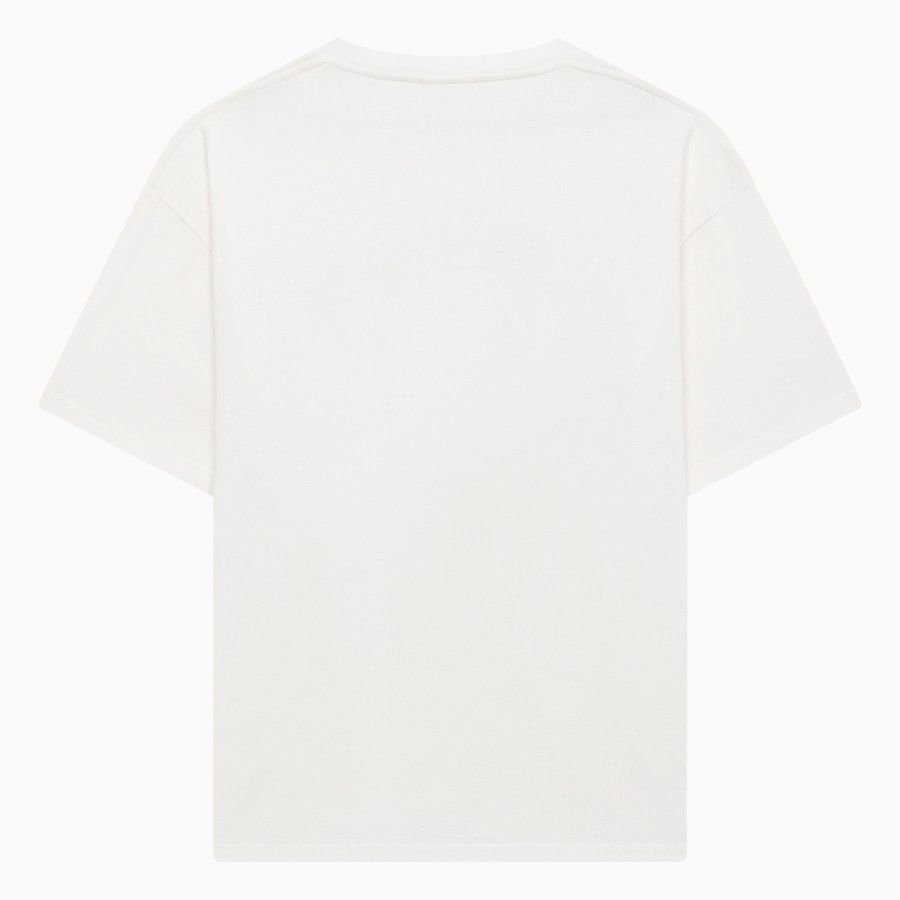 1989 STUDIO o1d2blof1124 Short Sleeve T-Shirt in White Size US XXL / EU 58 / 5 - 2 Thumbnail