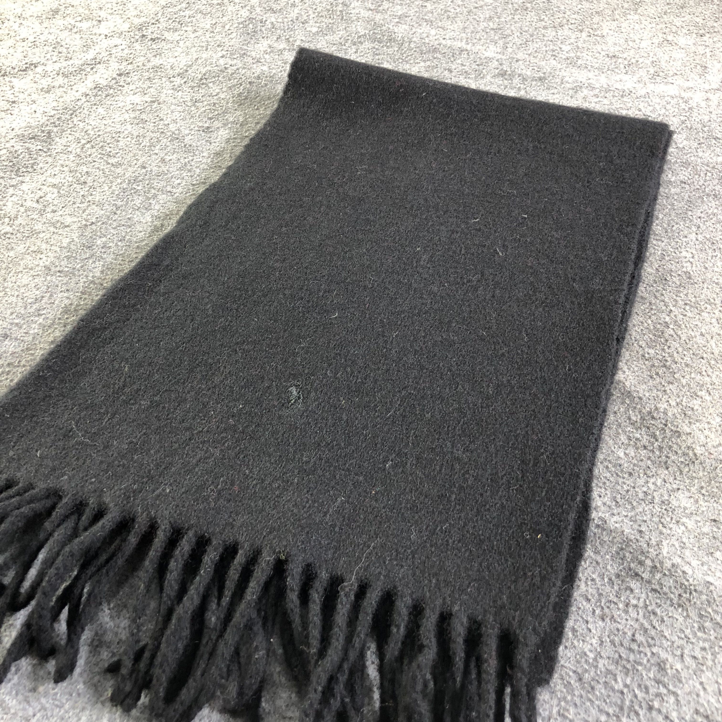 Polo Ralph Lauren Polo Ralph Lauren Brown Wool Scarf Muffler V1811 Size ONE SIZE - 3 Thumbnail