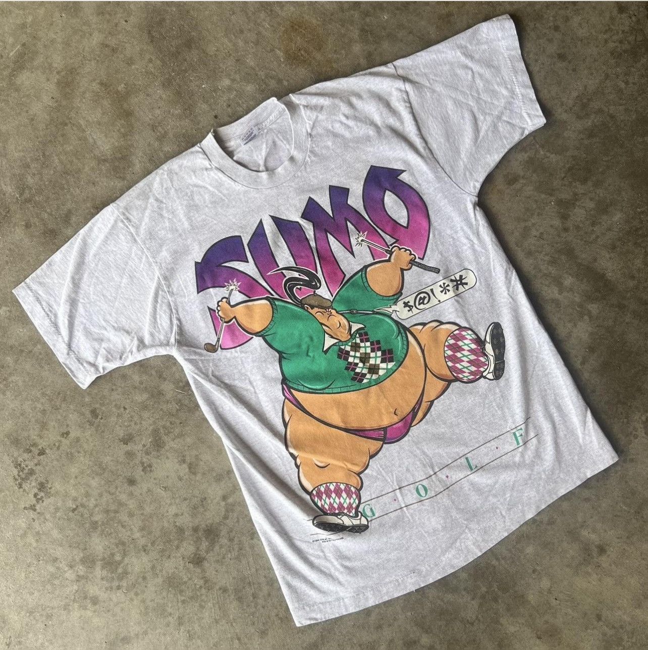 Nike Streetwear Vintage Sumo x Golf T Shirt Size Large Grailed