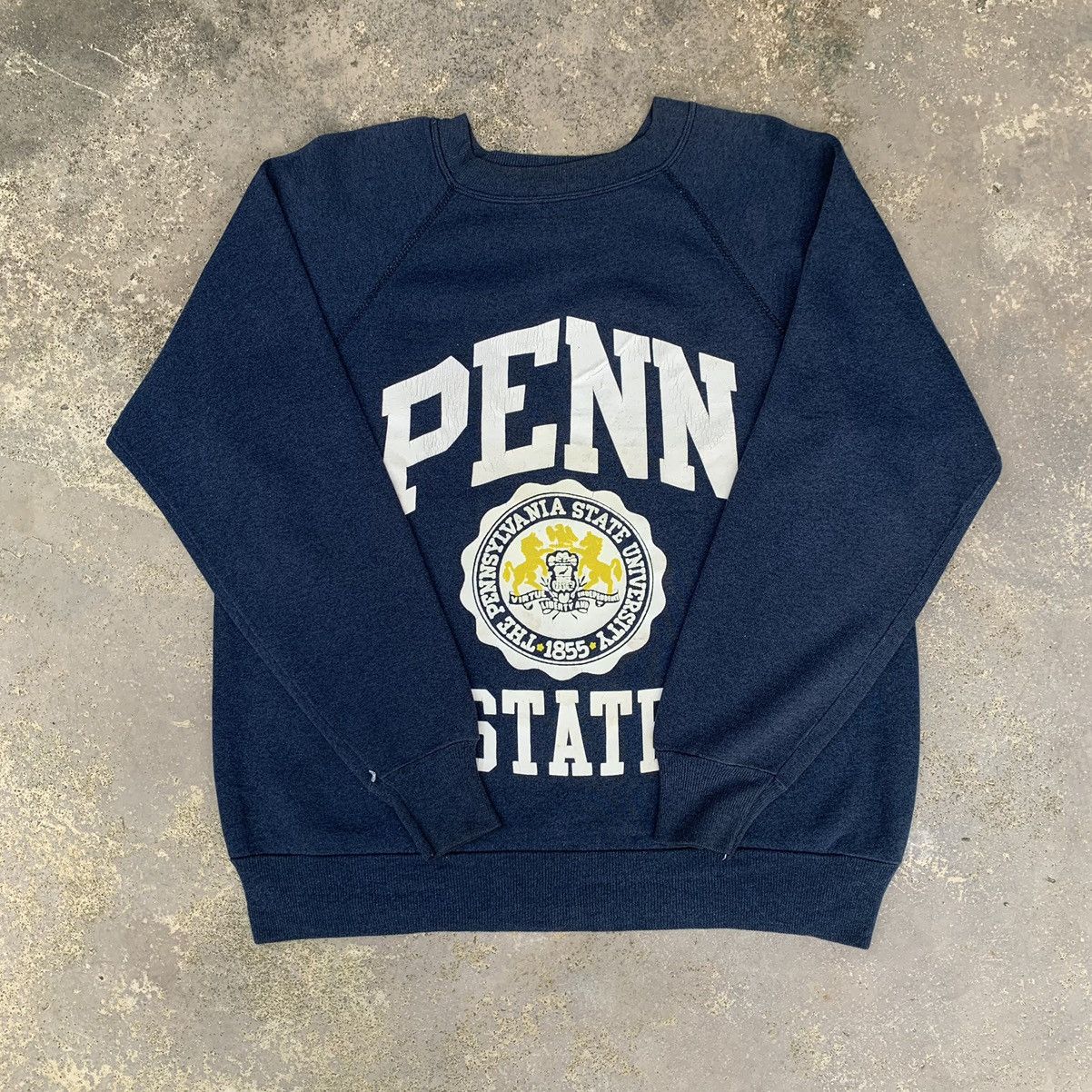 Vintage Vintage 80s Pennsylvania State University Crewneck Size US M / EU 48-50 / 2 - 1 Thumbnail