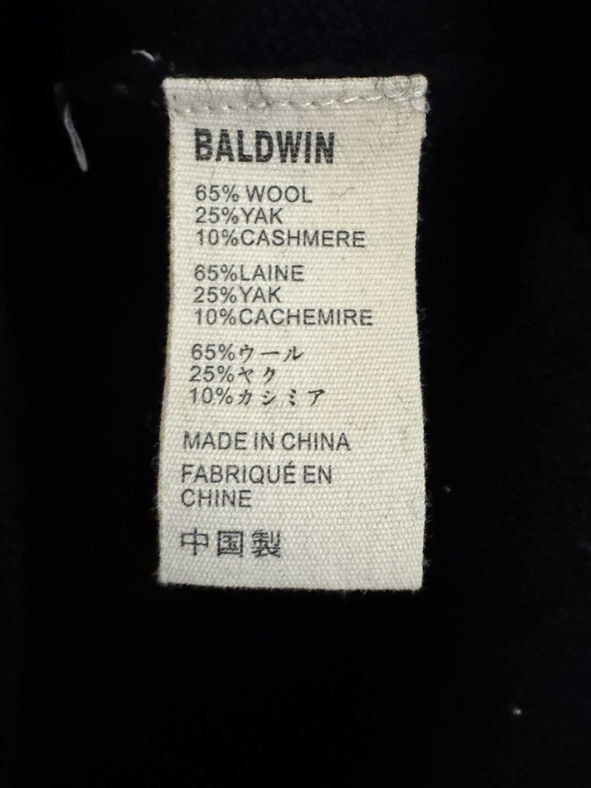 Baldwin Baldwin Wool/Yak/Cashmere blend sweater size M Size US M / EU 48-50 / 2 - 4 Thumbnail