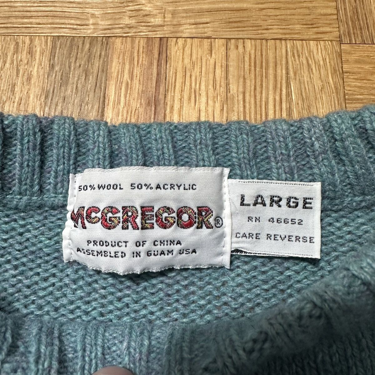 McGregor Vintage McGregor wool sweater Size US L / EU 52-54 / 3 - 4 Thumbnail