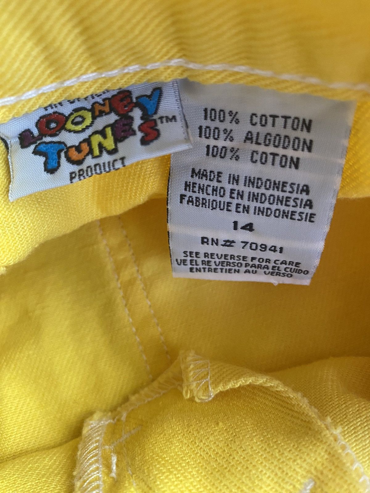 Vintage Vintage Denim Tweety Bird Shorts Size 36" / US 14 / IT 50 - 3 Thumbnail
