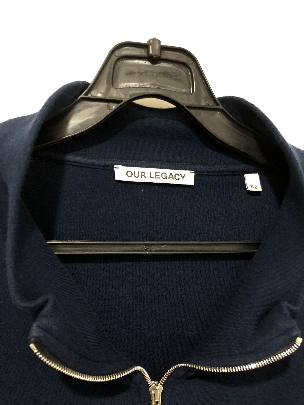 Our Legacy SHRUNKEN FULLZIP POLO Size US L / EU 52-54 / 3 - 2 Thumbnail