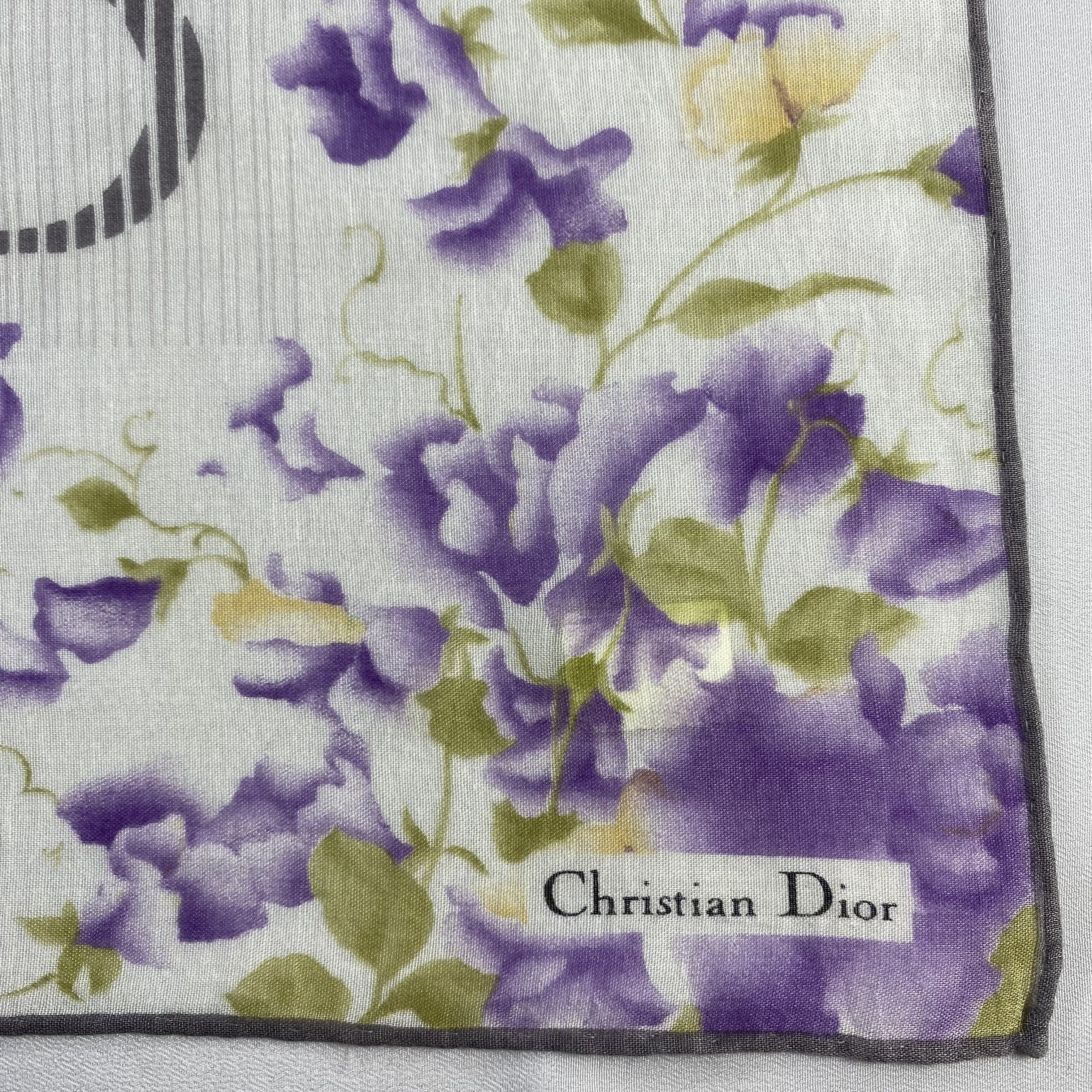 Vintage Christian Dior Monsieur Handkerchief / Neckerchief-P1475 Size ONE SIZE - 3 Thumbnail