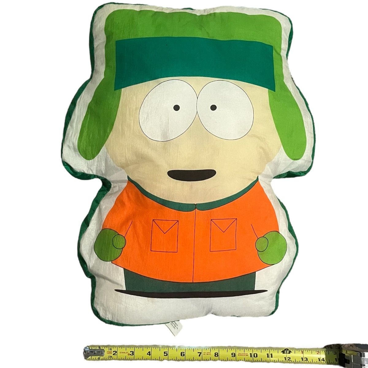 Vintage VINTAGE 1998 South Park Kyle Plush Display Pillow Size ONE SIZE - 5 Thumbnail