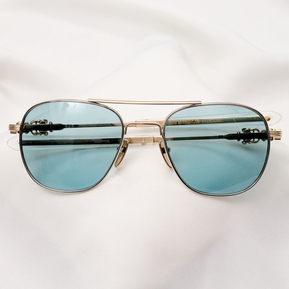 Chrome Hearts CHROME HEARTS WENCE SS/GP- CRYS SUNGLASSES Size ONE SIZE - 5 Thumbnail
