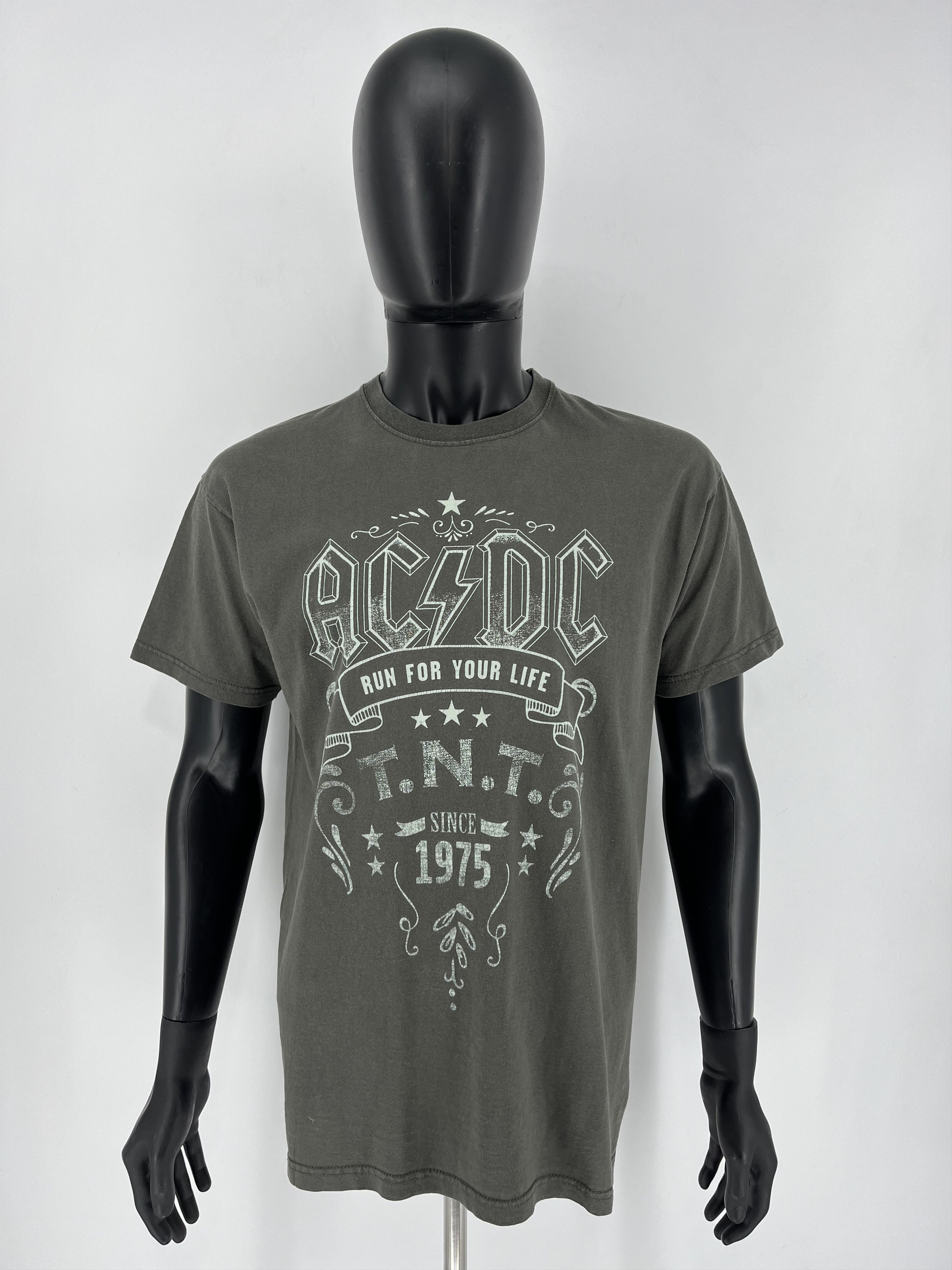 AC/DC × Band Tees Vintage ACDC Rock OF Bust T-Shirt Like Metallica Slayer Size US L / EU 52-54 / 3 - 4 Thumbnail