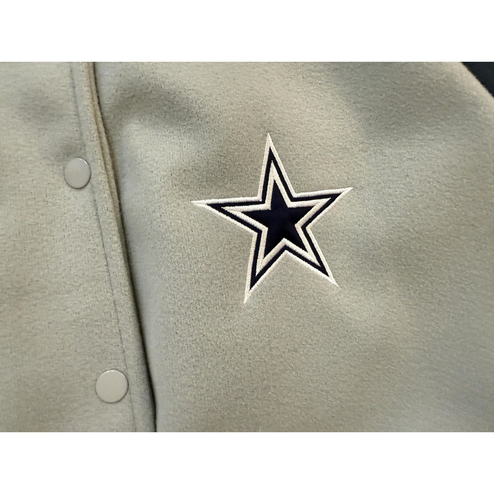 NFL Dallas Cowboys Varsity Jacket Men LG NFL Football NWT Size US L / EU 52-54 / 3 - 3 Thumbnail
