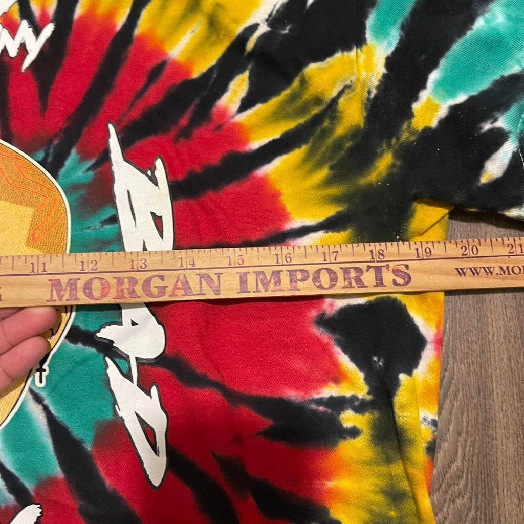 Gildan Bad bunny x Bugs bunny multicolored tie dye t shirt size M Size US M / EU 48-50 / 2 - 3 Thumbnail