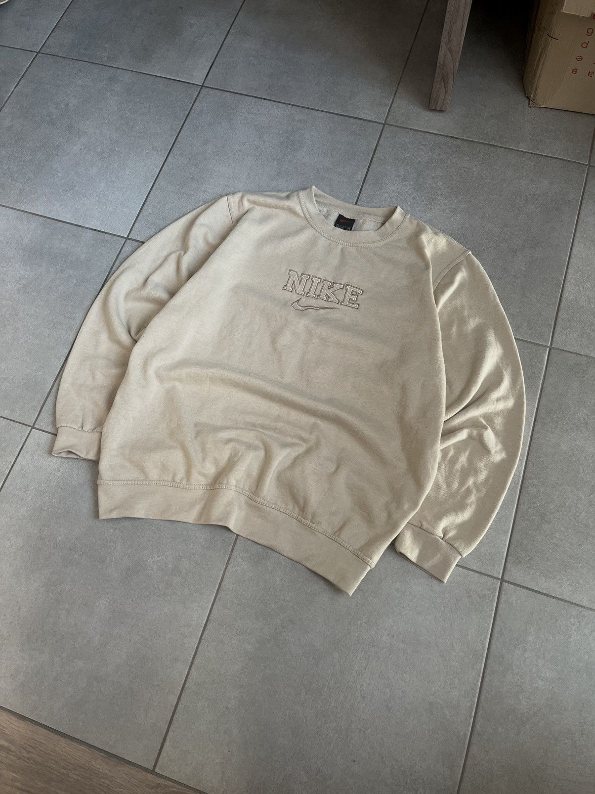 Nike Nike Vintage Peach Patch Logo Sweatshirt Size US M / EU 48-50 / 2 - 2 Thumbnail