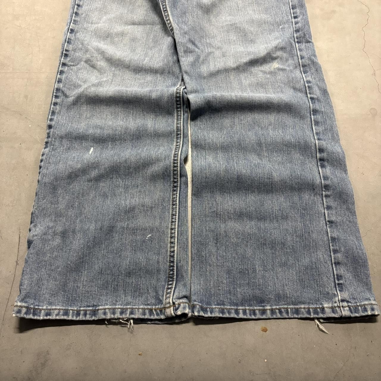 Vintage Crazy Vintage Y2K/2000s Baggy Wideleg Medium Blue Wash Skater Style Denim Jeans! Size US 36 / EU 52 - 5 Thumbnail