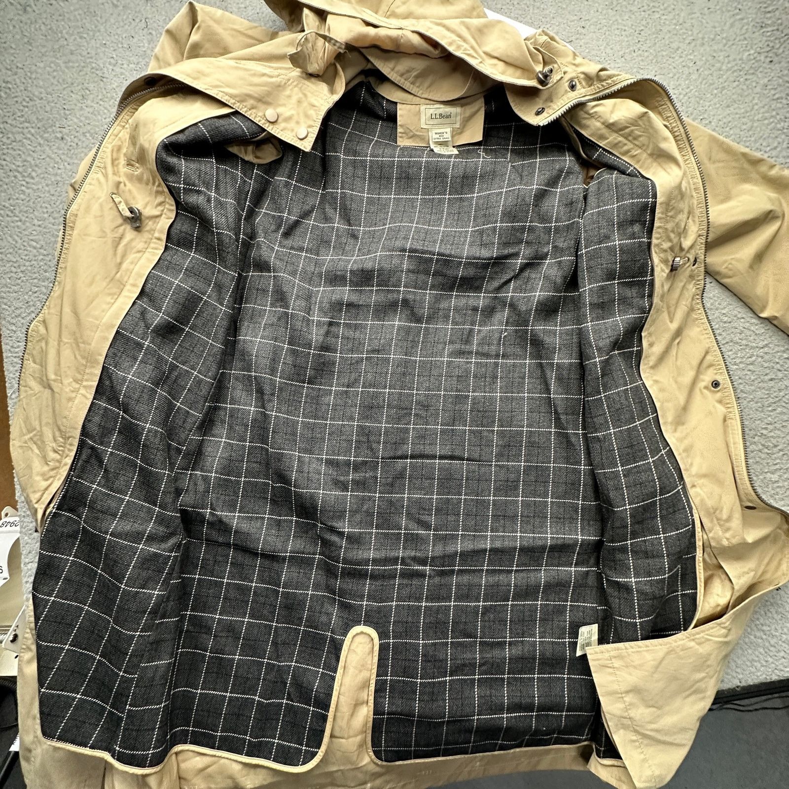 L.L. Bean LL Bean HJ60 Duster Vented Rain Trench Long Coat Women XS Size XS / US 0-2 / IT 36-38 - 6 Thumbnail