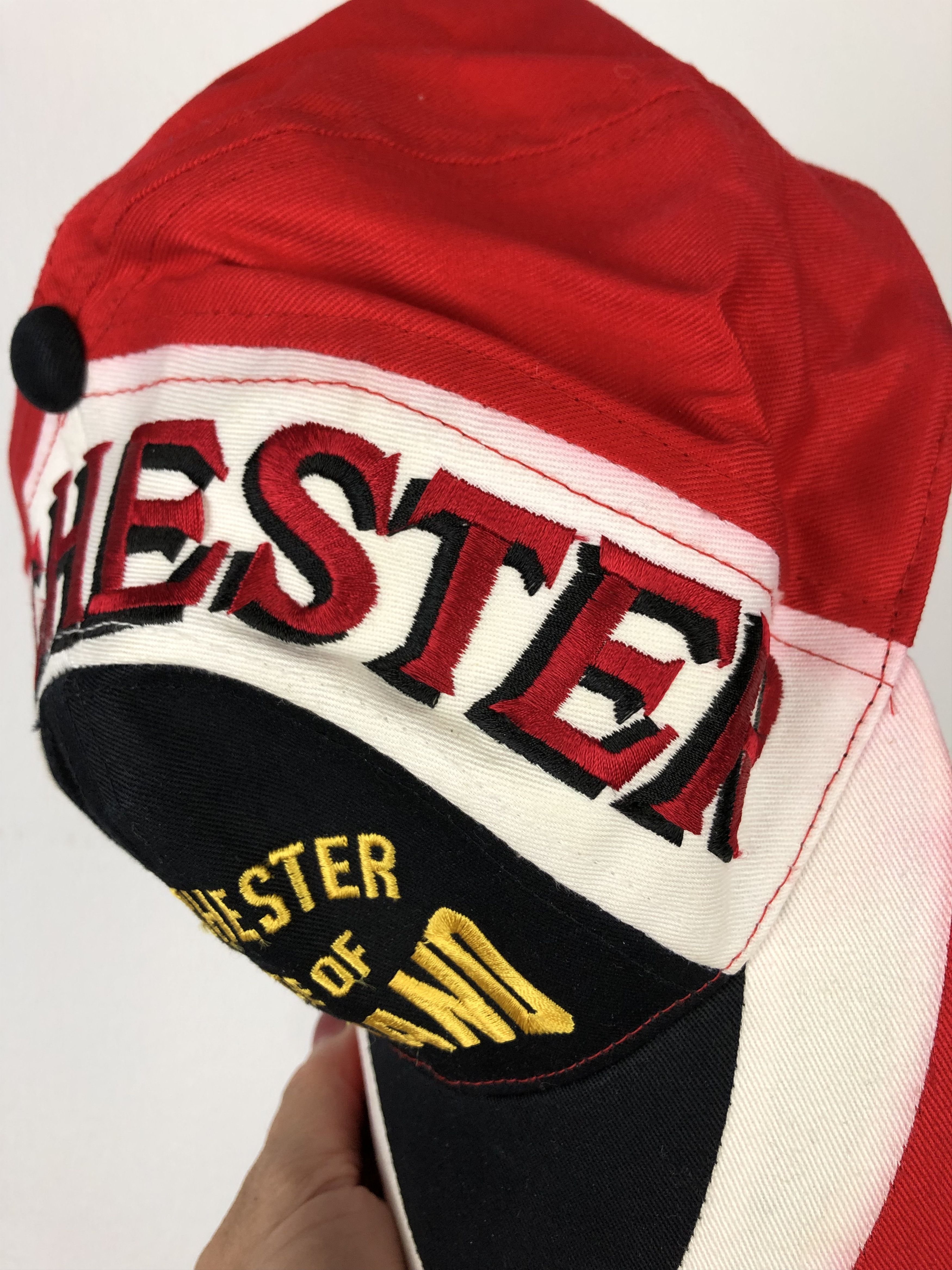 Vintage Vintage Manchester United Football Cap Soccer Snapback Adult Size ONE SIZE - 4 Thumbnail