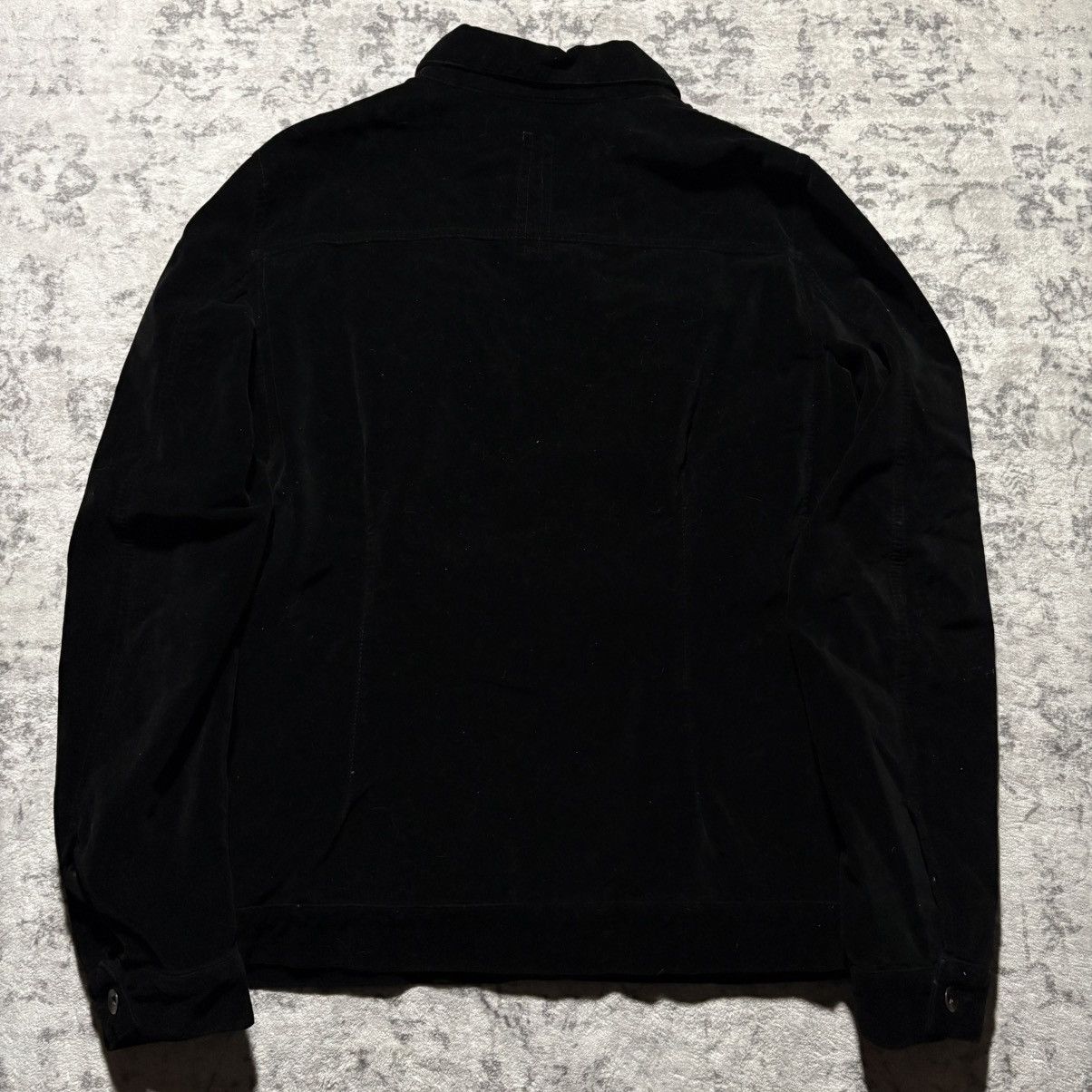 Rick Owens Drkshdw Rick Owens DRKSHDW Velvet Trucker Jacket Black | Size XL Size US XL / EU 56 / 4 - 6 Thumbnail