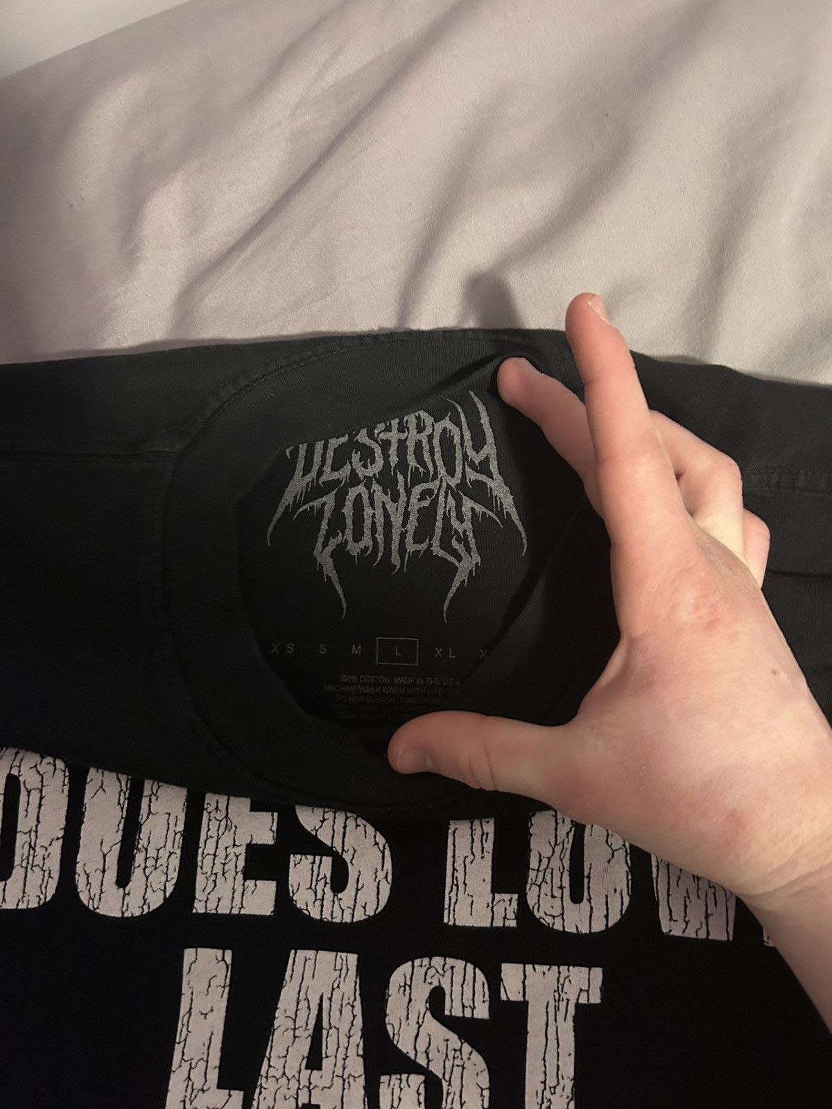 Destroy Lonely Destroy Lonely LLF Tour Merch Size US L / EU 52-54 / 3 - 3 Thumbnail