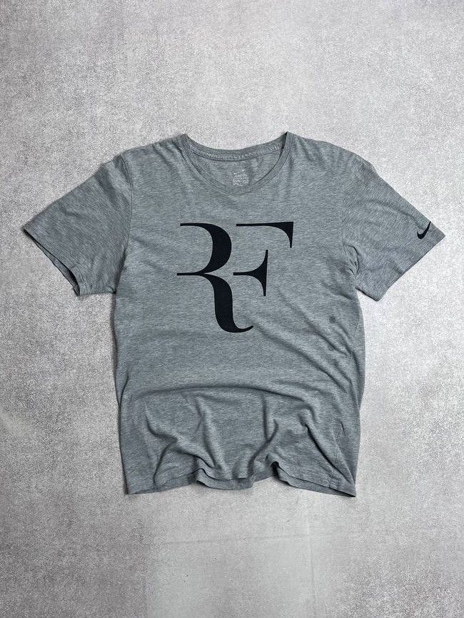 Nike × Vintage Vintage Nike RF Roger Federer Big Logo T-shirt S Size US S / EU 44-46 / 1 - 1 Thumbnail