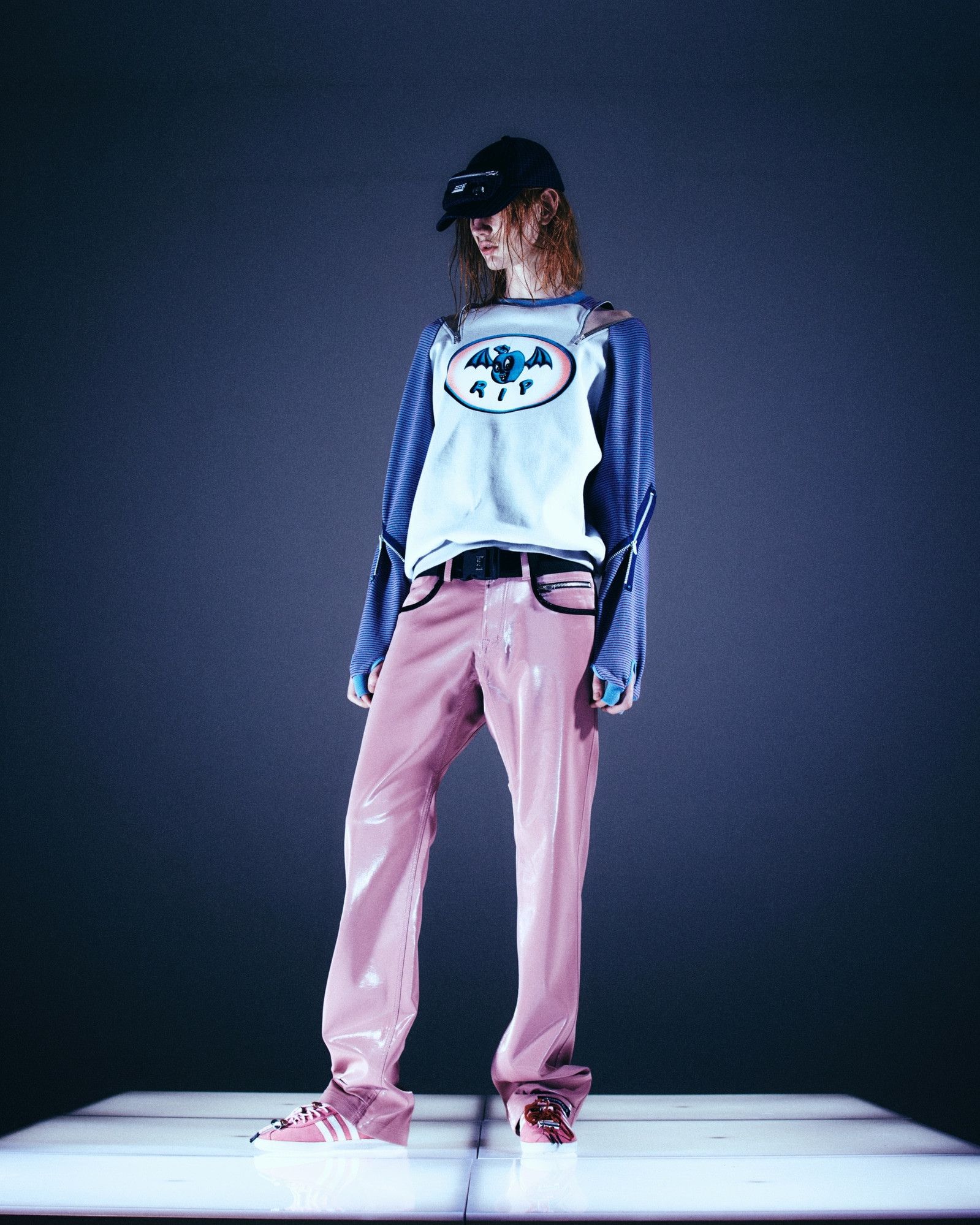 99%IS- R.I.P Cut Out Zipper Sweatshirt / Glow In The Dark Size US L / EU 52-54 / 3 - 7 Thumbnail