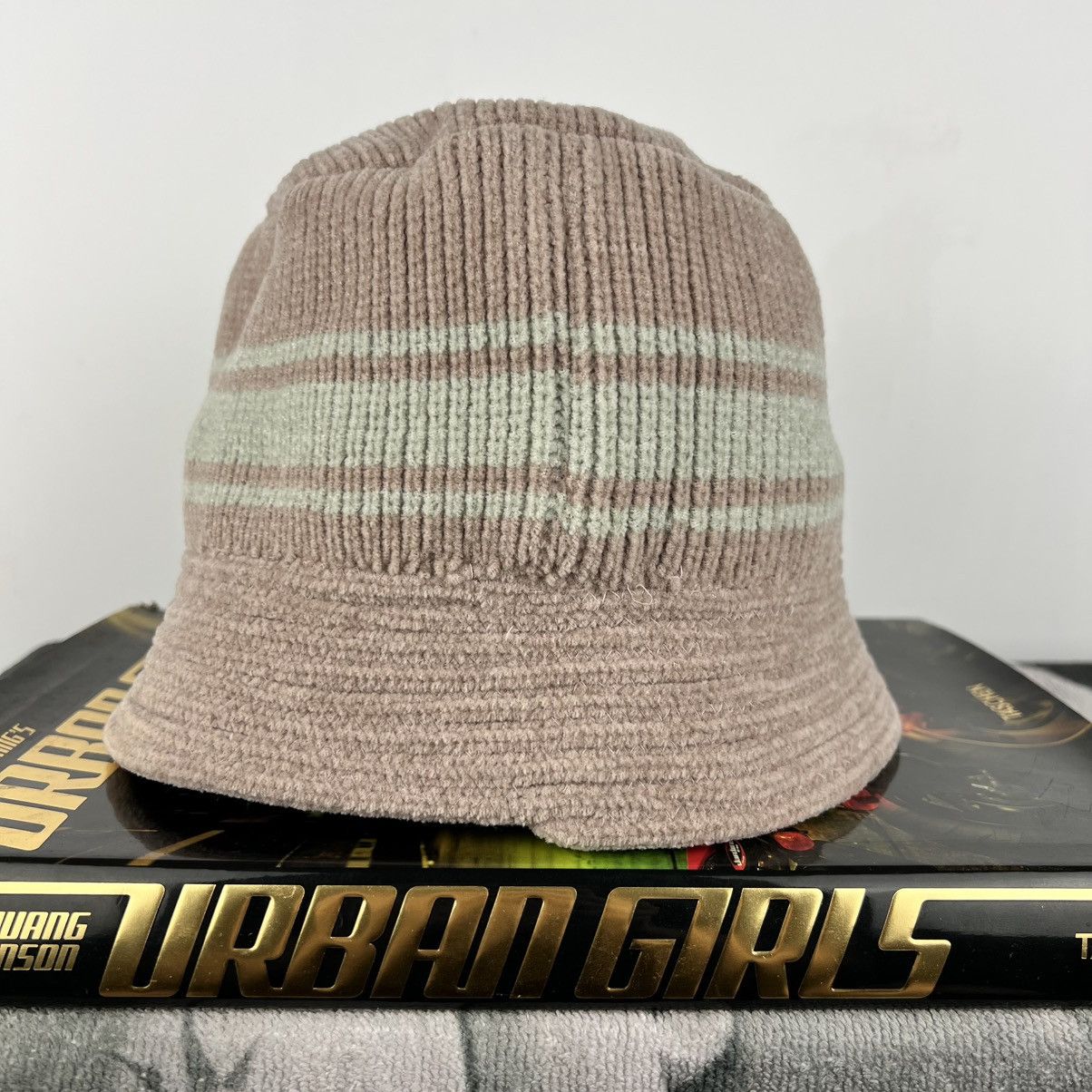 Japanese Brand × O'Neill × Vintage Rare O’Neill Acrylic Knitted Pink Bucket Hat Quicksilver 90s Size ONE SIZE - 3 Thumbnail