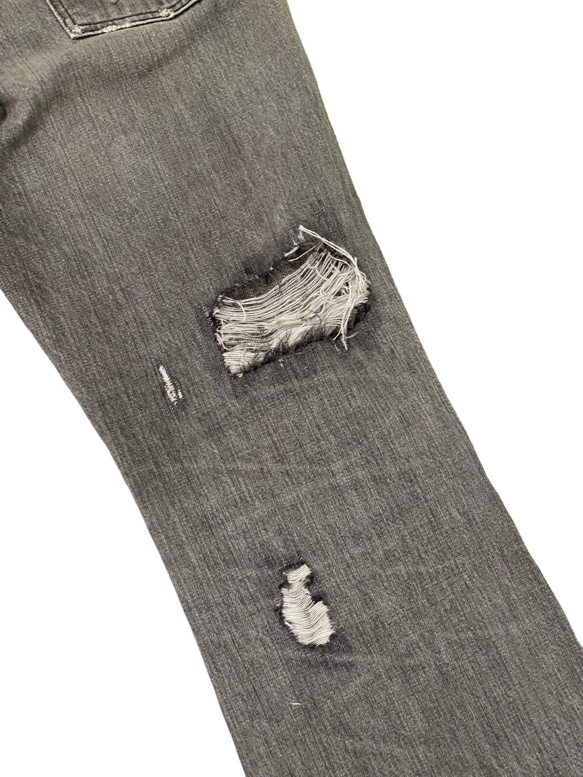 Japanese Brand Flare Jeans Vtg Wrangler Faded Distress Boot Cut 7🟦0 Size US 30 / EU 46 - 16 Thumbnail