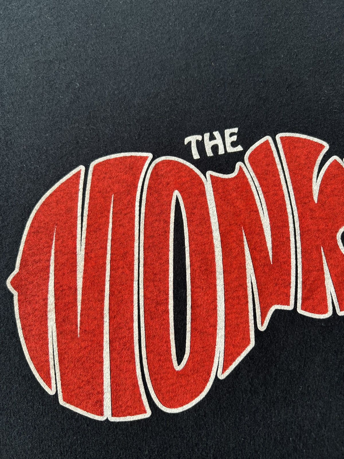 Band Tees Vintage 90s The Monkees Pop Rock Quartet Black T-shirt Size US XL / EU 56 / 4 - 6 Thumbnail