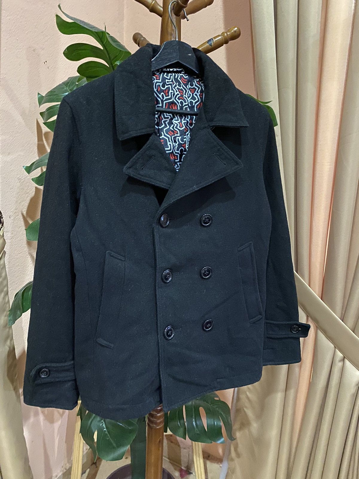 Keith Haring Browny x Keith Haring Crossover Double-Breasted Peacoat Size US S / EU 44-46 / 1 - 5 Thumbnail