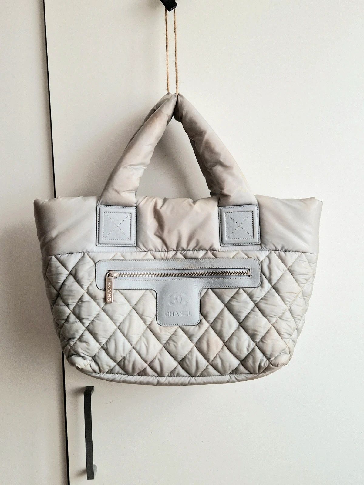 Chanel Chanel Coco Cocoon Tote Quilted Resin-Coated Bag Size ONE SIZE - 2 Thumbnail