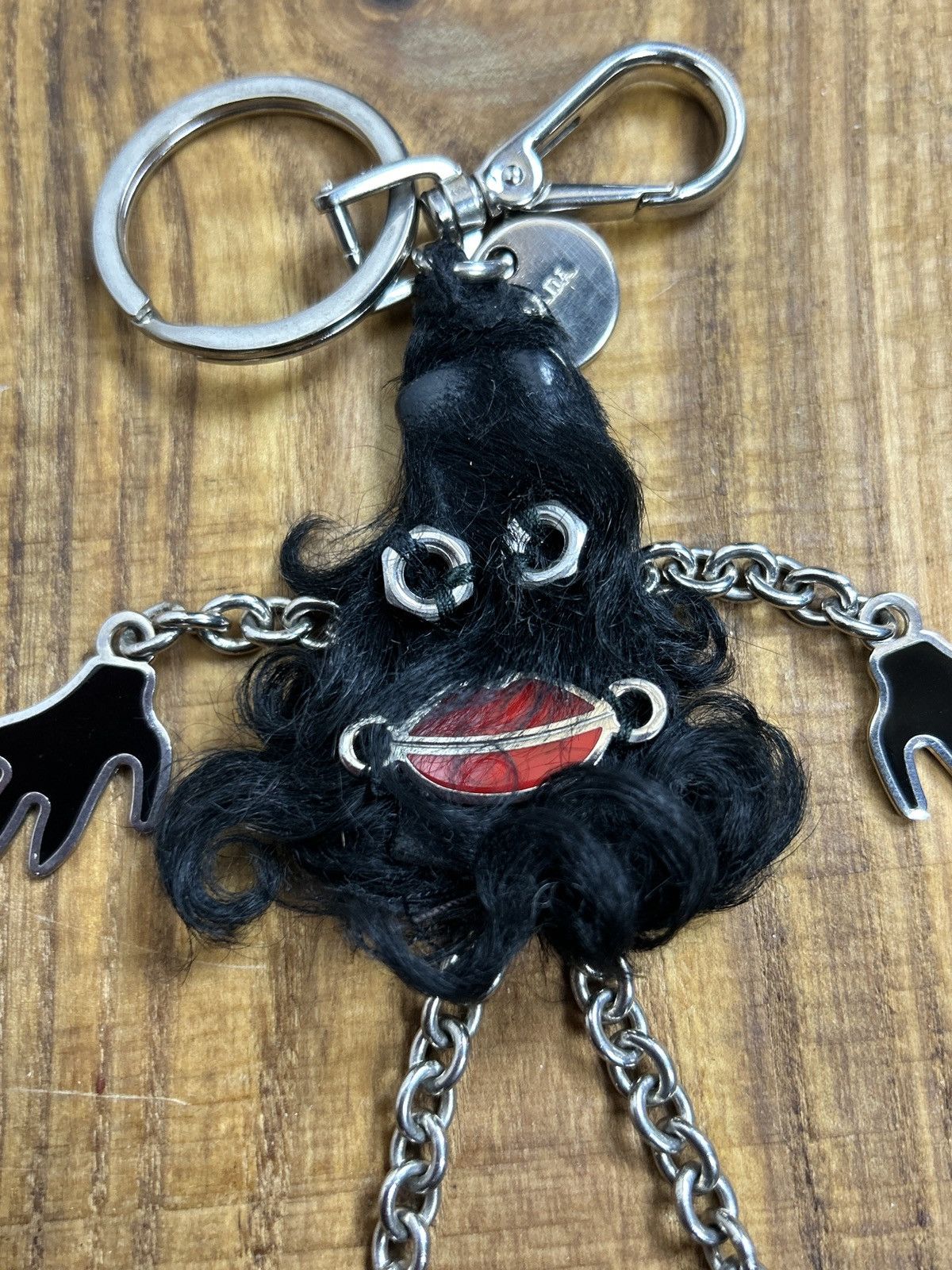 Prada Vintage Prada Funny Beard Keyring Key Holder Bag Charm Size ONE SIZE - 5 Thumbnail