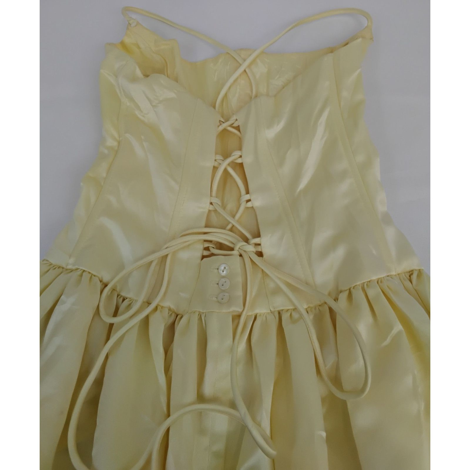 Jessica McClintock Jessica McClintock Gunne Sax Dress Women's S (5/6) Yellow Size S / US 4 / IT 40 - 5 Thumbnail