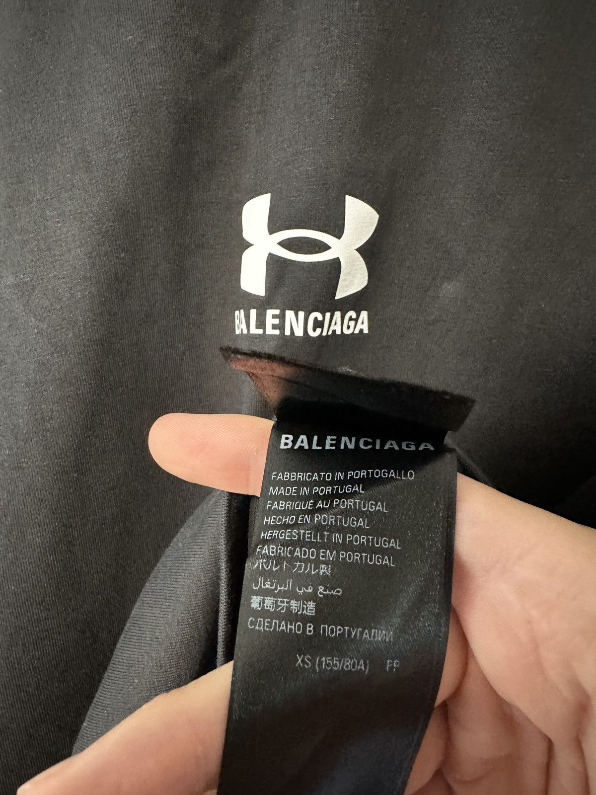 Balenciaga × Under Armour Balenciaga x Under Armour tshirt Size US XS / EU 42 / 0 - 5 Thumbnail