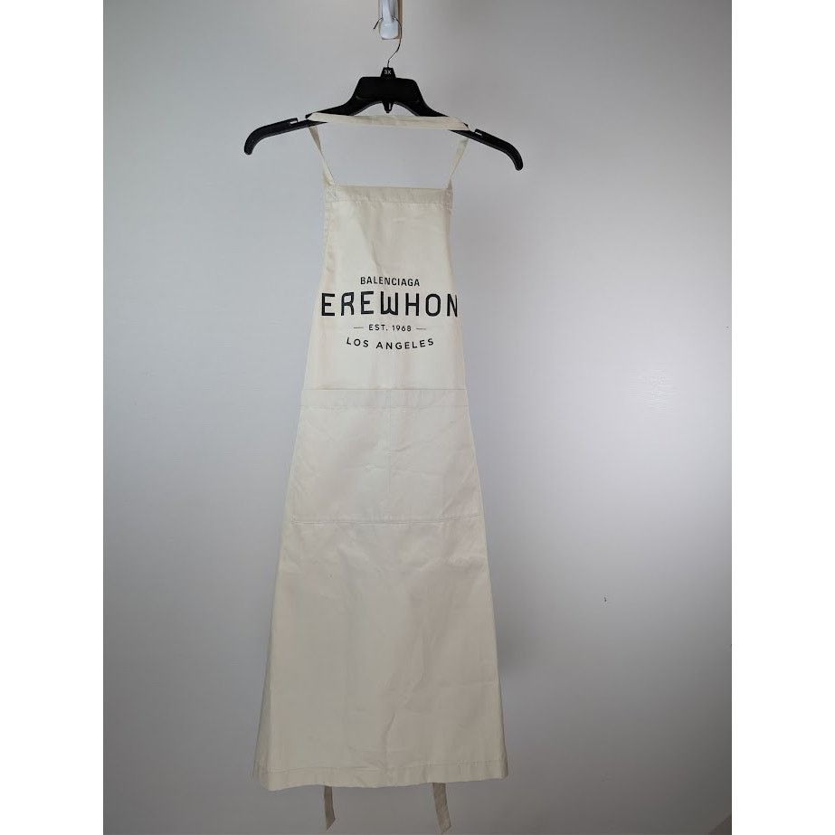 Balenciaga o1rshd1 Erewhon Unisex Papery Cotton Twill Dress in Washed Size US S / EU 44-46 / 1 - 1 Thumbnail