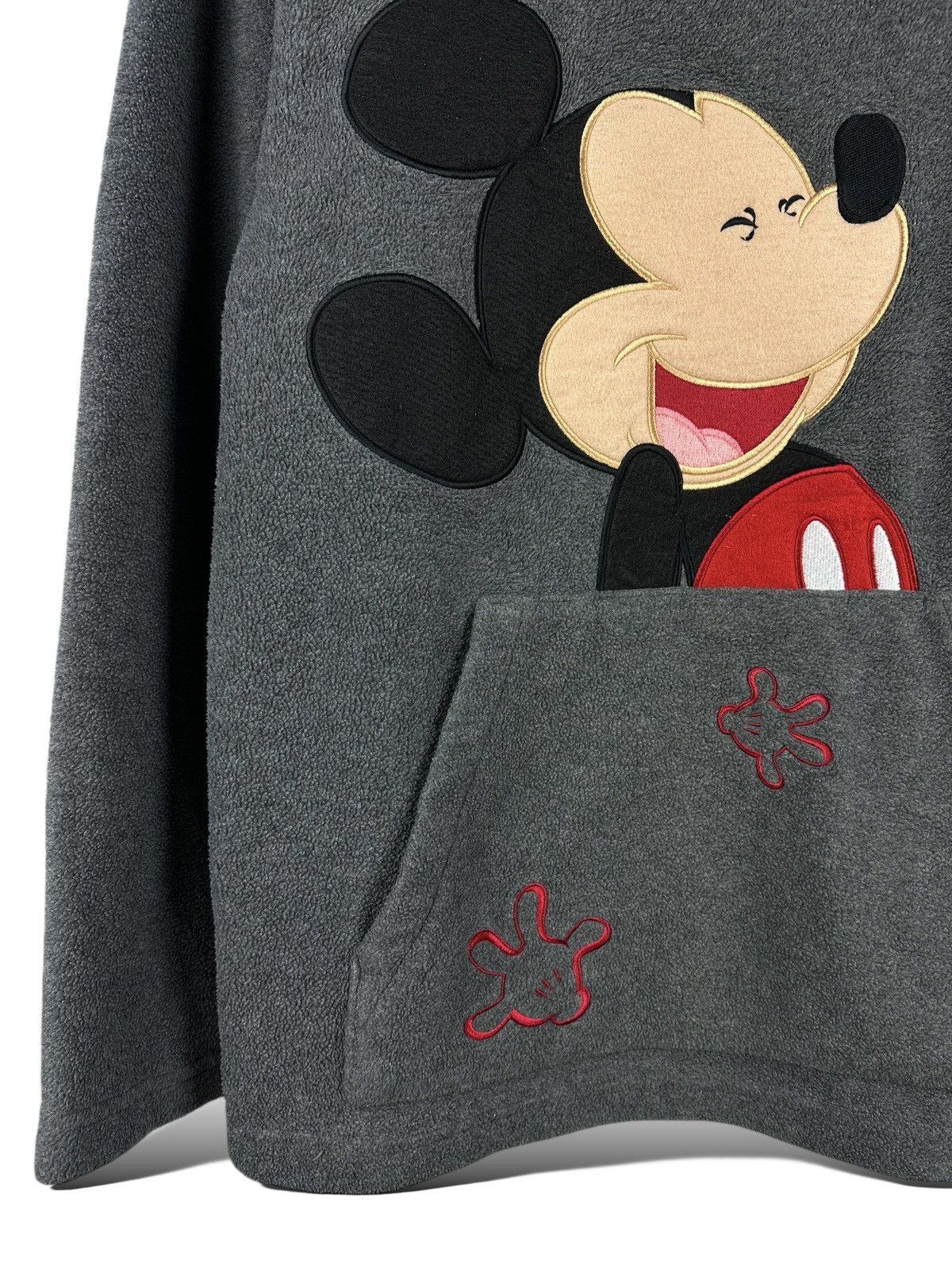 Disney Vintage Disney Mickey Mouse Fleece Hoodie Size US S / EU 44-46 / 1 - 5 Thumbnail
