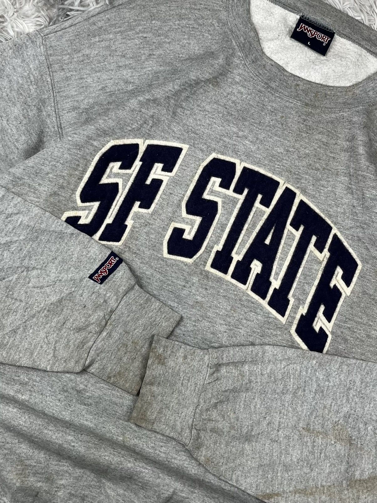 Jansport Vintage SF State Golden Gators Jan Sport College Sweatshirt Size US L / EU 52-54 / 3 - 8 Thumbnail