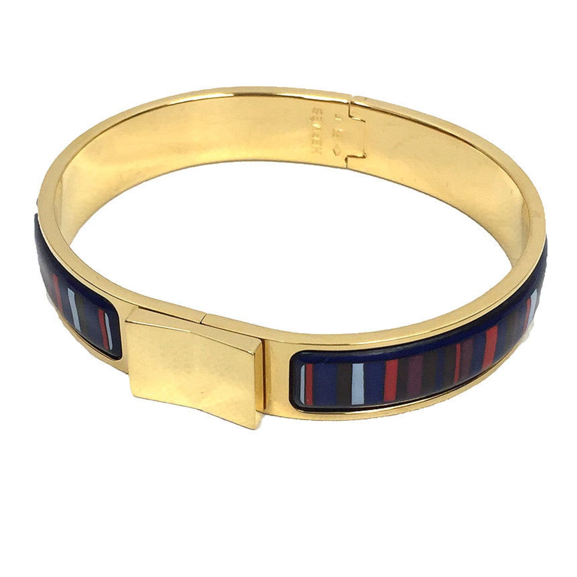 Hermes Hermes bangle bracelet, Clic Clac, Email PM, enamel, cloisonné enamel. Size ONE SIZE - 1 Thumbnail
