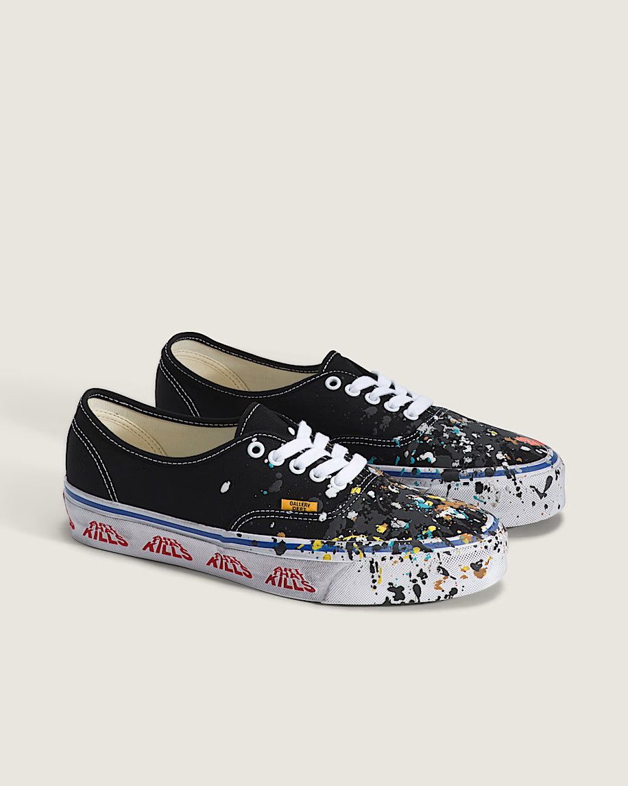 Gallery Dept. × Vans Vans Authentic Reissue 44 Gallery Dept. Art That Kills Black Size US 13 / EU 46 - 1 Thumbnail