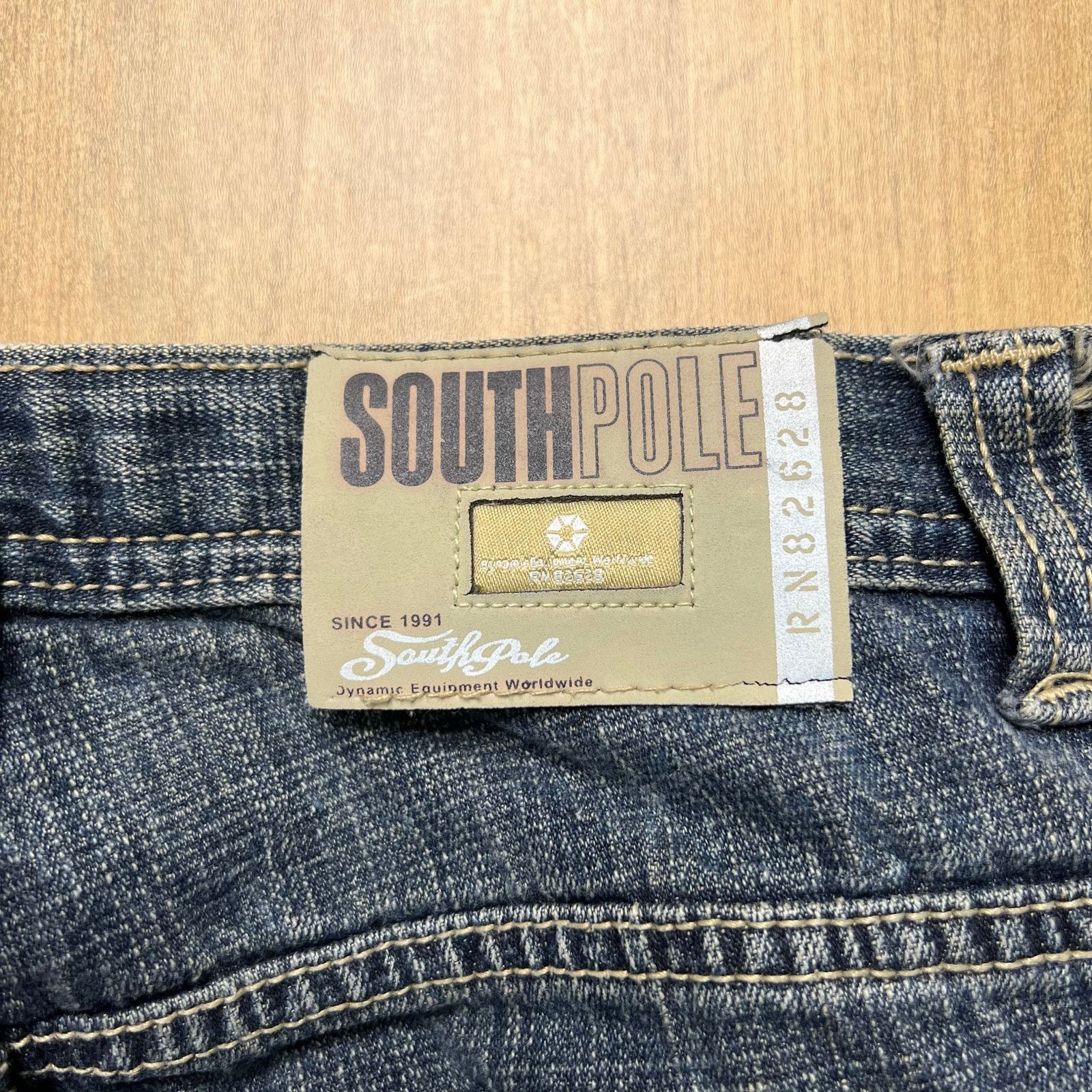 Southpole Vintage SouthPole Y2K Denim Jean Shorts waist Sz 27 Youth 14 Size US 27 - 10 Thumbnail