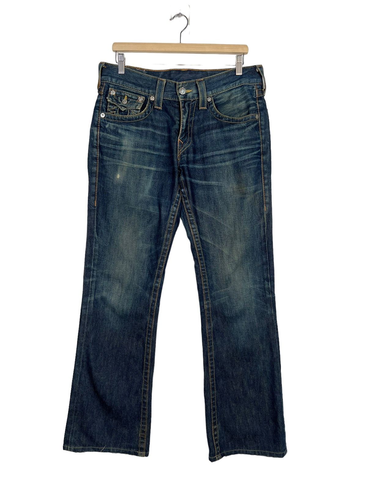 True Religion 🔥 TRUE RELIGION DENIM JEANS MADE IN USA Size US 33 - 1 Thumbnail