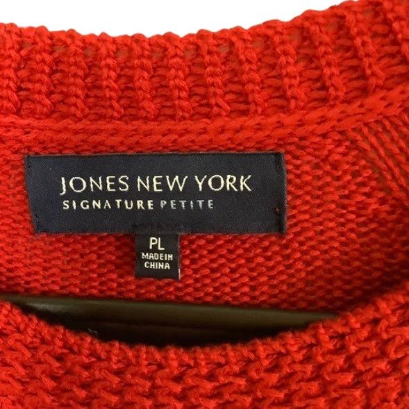 Jones New York VINTAGE Jones New York Red Knit Pullover Sweater Size PL Petite Large Holiday Christmas Womens Size L / US 10 / IT 46 - 4 Thumbnail