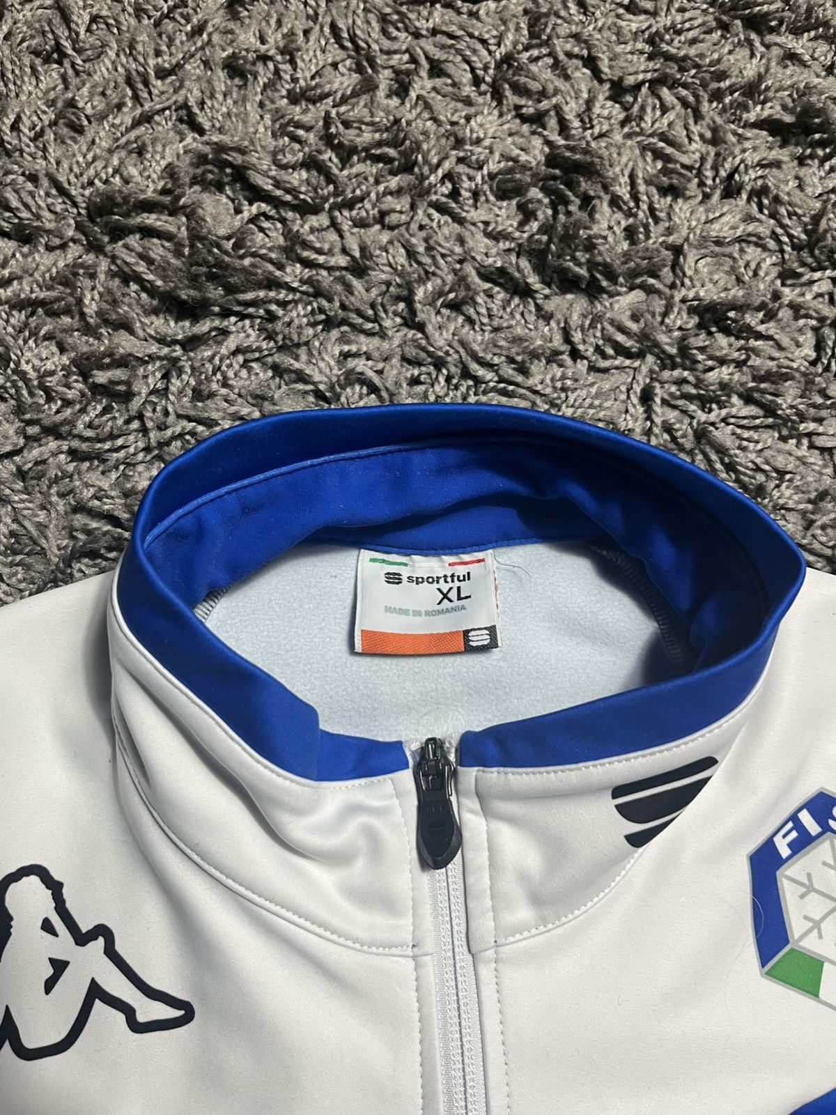 Kappa Sportful x Kappa x Audi FISI Italian Ski Team Warm-up Jacket Size US XL / EU 56 / 4 - 4 Thumbnail