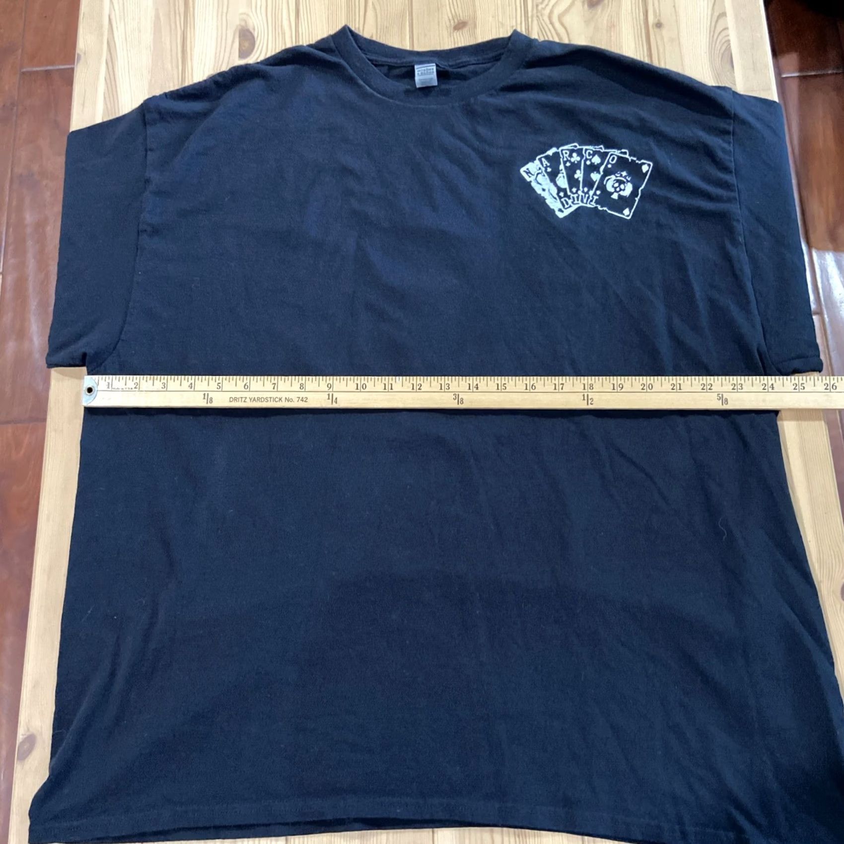Vintage Narcotics Division T Shirt Jokers Black 2XL Mens Short Sleeve Crew Neck Band Punk Rock HC OC Size US XXL / EU 58 / 5 - 6 Thumbnail