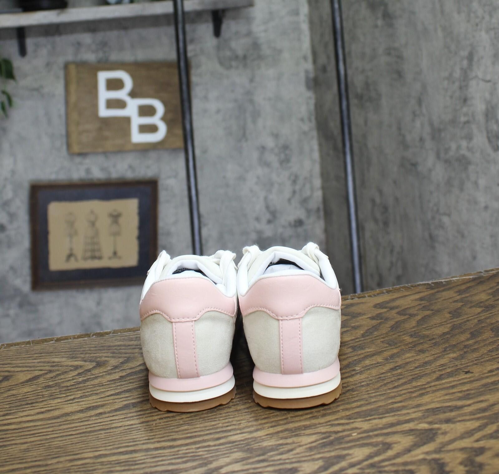 Other Nwt On 34th Womens Sneakers 10020078700 Tan / Pink / Bone 5m Size US 5 / IT 35 - 4 Thumbnail