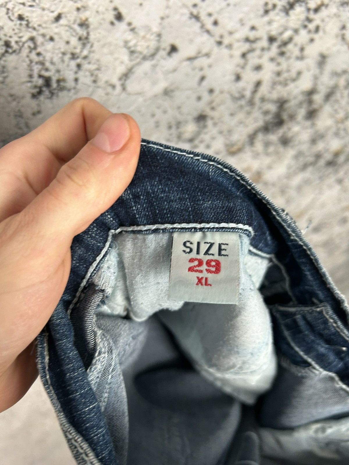 Affliction Vintage Flared Jeans Avant Garde Punk Y2K Grunge Affliction Size US 29 - 8 Thumbnail