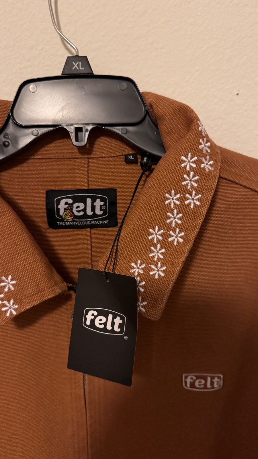 FELT Felt brown carpenter jacket Size US XL / EU 56 / 4 - 3 Thumbnail