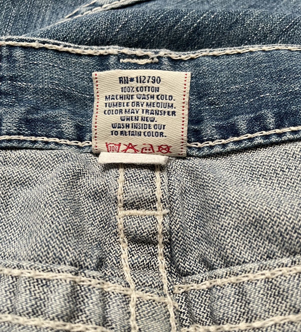 True Religion Vintage Brand True Religion Flared Jeans 1990s Size US 30 / EU 46 - 10 Thumbnail
