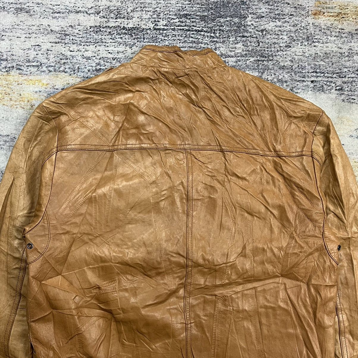 Katharine Hamnett London Vintage Kathrine Hamnett Blouson bomber leather jacket Size US M / EU 48-50 / 2 - 9 Thumbnail