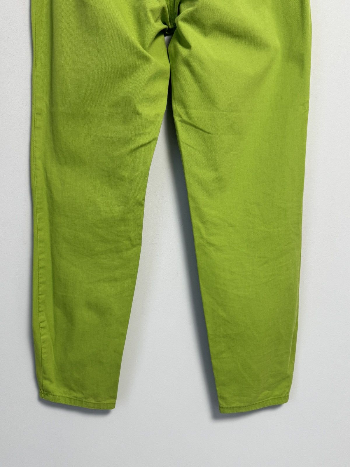Versace Jeans Couture Versace Jeans Couture Neon Green Jeans Size 31" - 3 Thumbnail