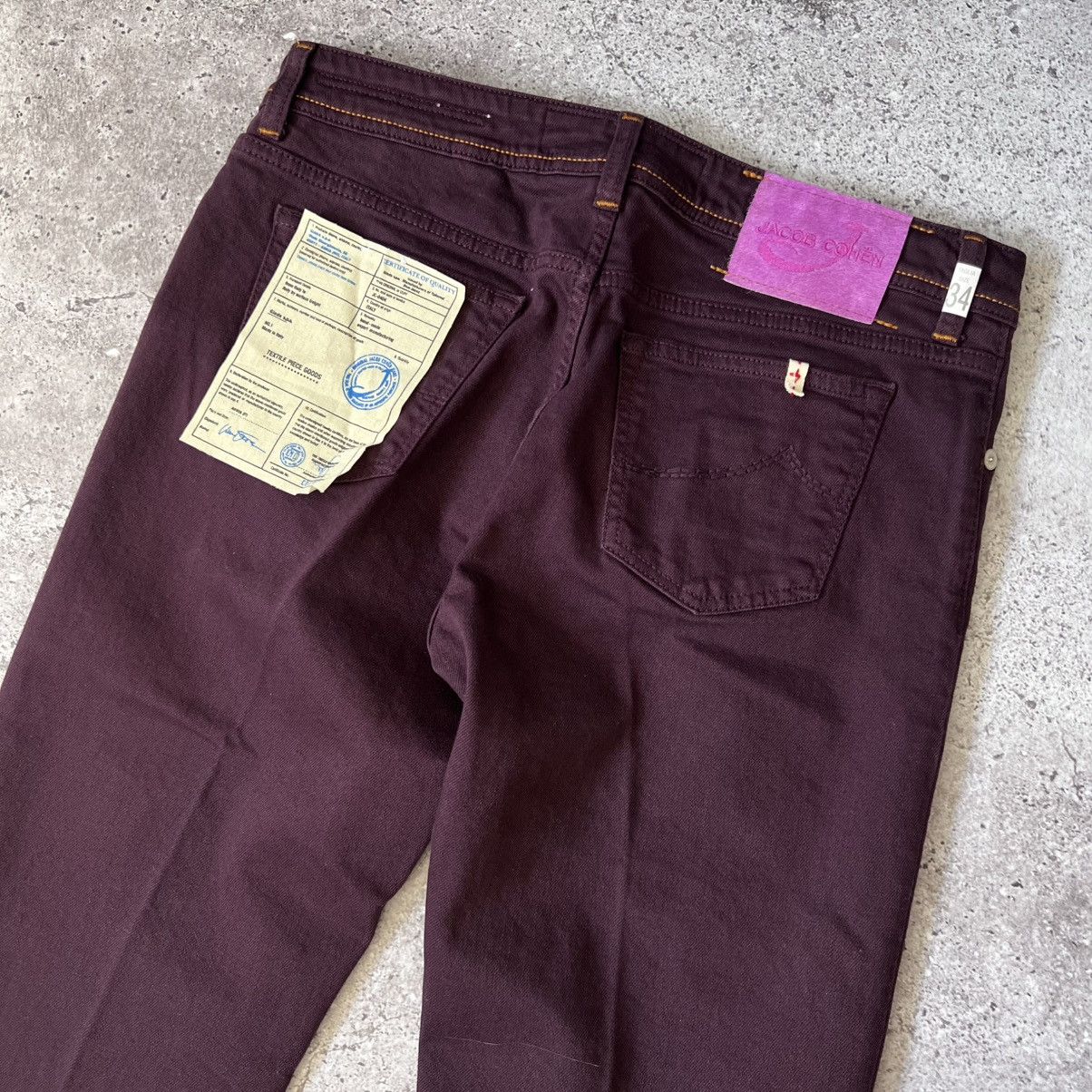 Jacob Cohen Jacob Cohen J688 Comfort Jeans 34 Handmade Italy Size US 34 / EU 50 - 8 Thumbnail