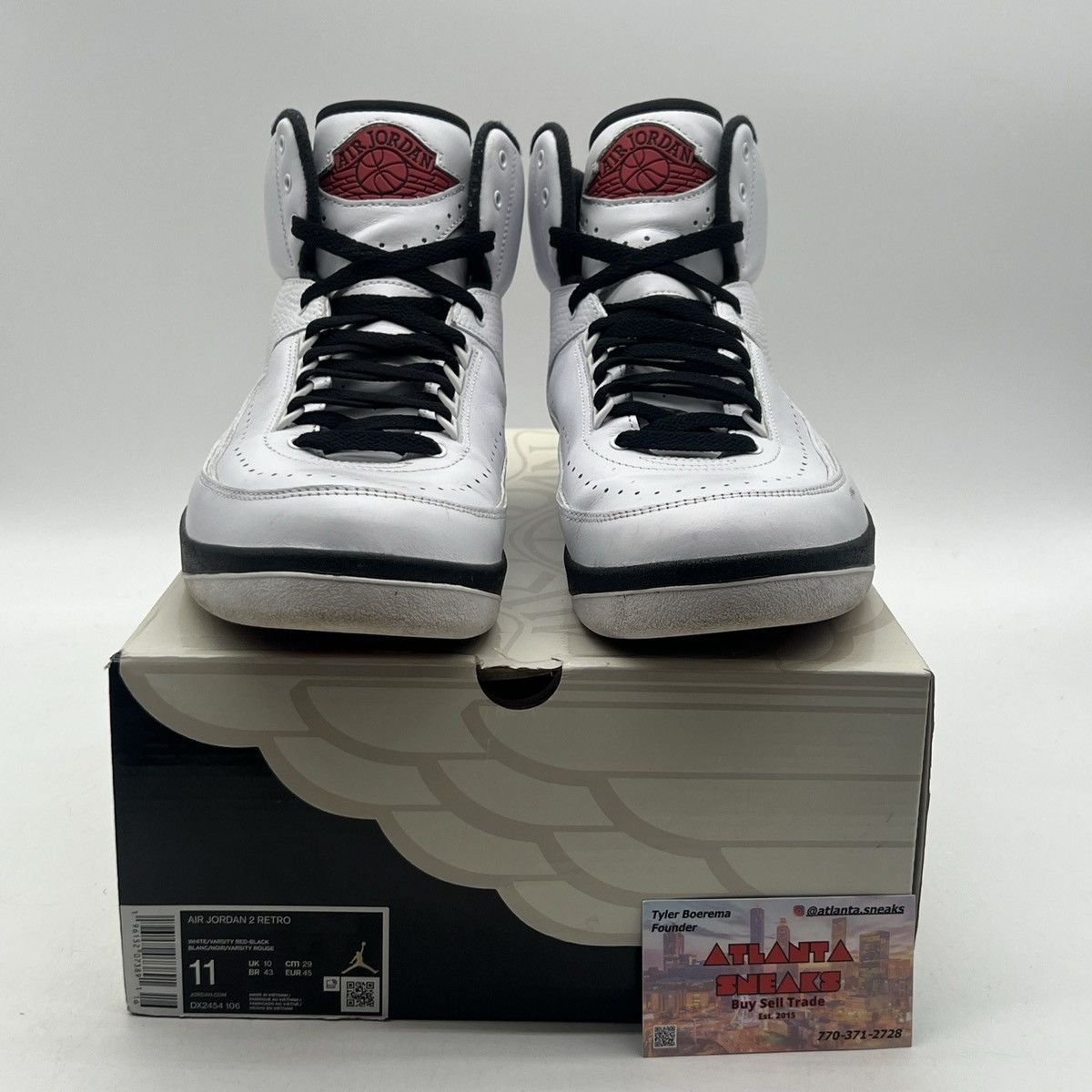 Jordan Brand Air Jordan 2 Chicago Size US 11 / EU 44 - 2 Thumbnail