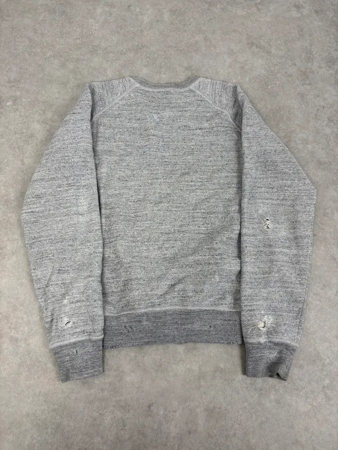 Dsquared2 FW2013 Dsquared2 Grey Distressed Boxing Sweater Size US S / EU 44-46 / 1 - 6 Thumbnail