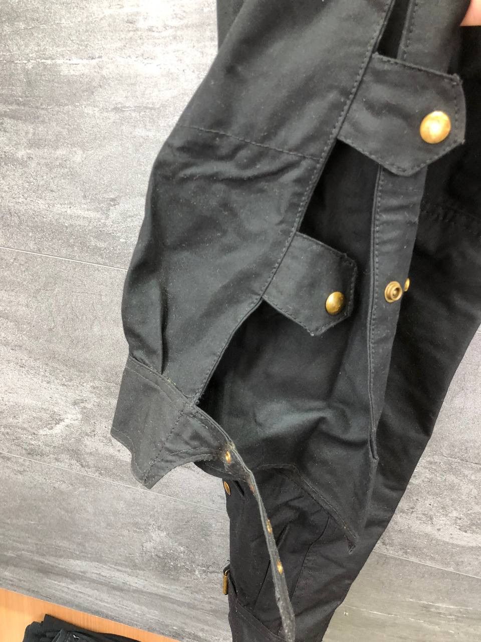 Belstaff Vintage Belstaff Mens Trialmaster Waxed Trousers Biker Pants Size US 40 / EU 56 - 6 Thumbnail